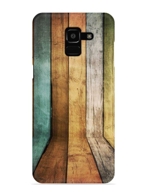 Wooden Realistic Art Snap Case for Samsung Galaxy J6 (2018) Zapvi