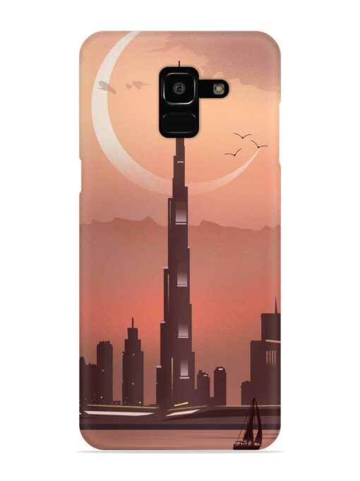 Landmark Burj Khalifa Snap Case for Samsung Galaxy J6 (2018) Zapvi