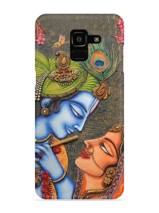 Lord Radha Krishna Flute Art Snap Case for Samsung Galaxy J6 (2018)