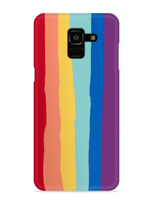 Rainbow Genuine Liquid Snap Case for Samsung Galaxy J6 (2018)