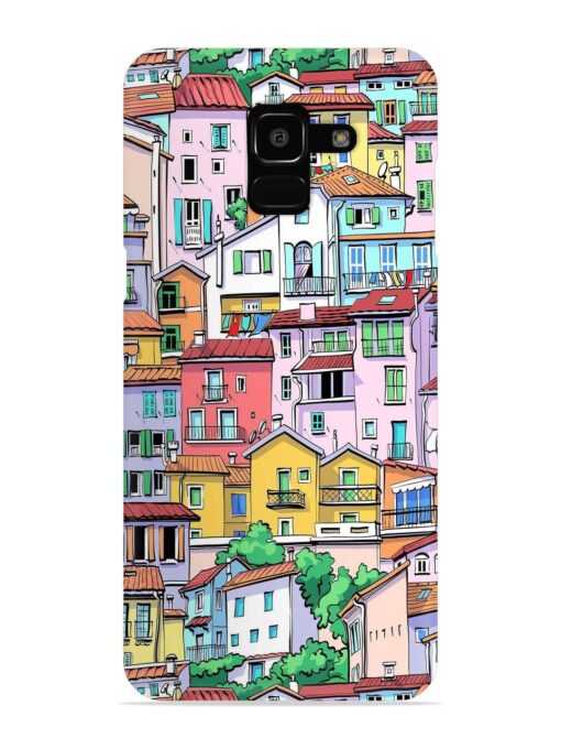 Europe Old Town Snap Case for Samsung Galaxy J6 (2018)