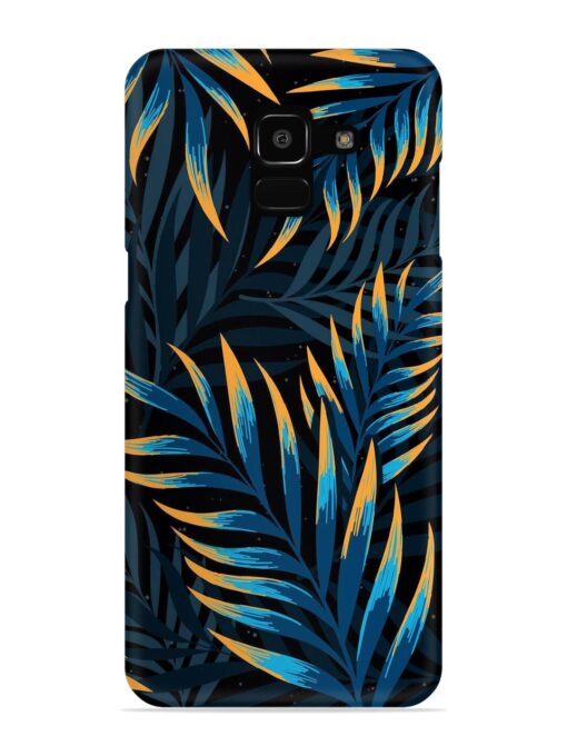 Abstract Leaf Art Snap Case for Samsung Galaxy J6 (2018) Zapvi