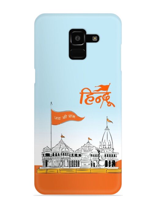 Ram Mandir Hindu Snap Case for Samsung Galaxy J6 (2018)