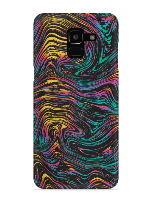 Abstract Liquid Colors Snap Case for Samsung Galaxy J6 (2018) Zapvi