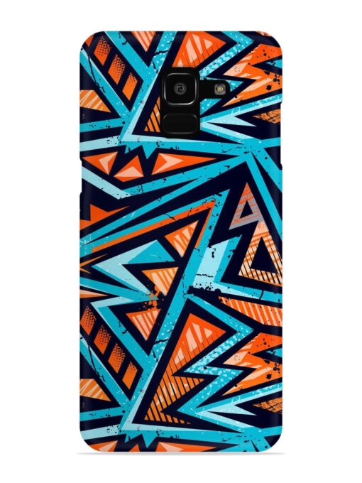 Abstract Seamless Grunge Snap Case for Samsung Galaxy J6 (2018) Zapvi