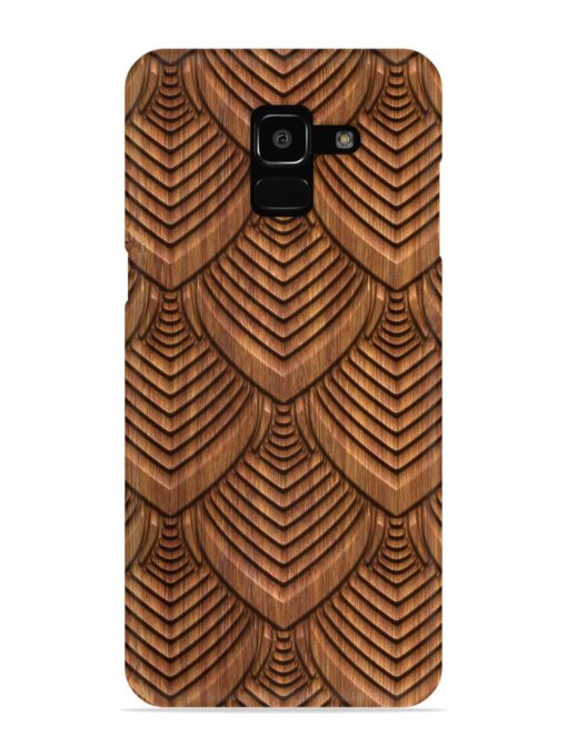 Carved Pattern On Snap Case for Samsung Galaxy J6 (2018)