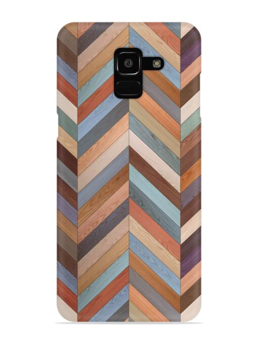 Seamless Wood Parquet Snap Case for Samsung Galaxy J6 (2018)