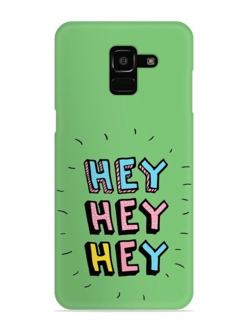 Hey Vector Cartoon Snap Case for Samsung Galaxy J6 (2018)