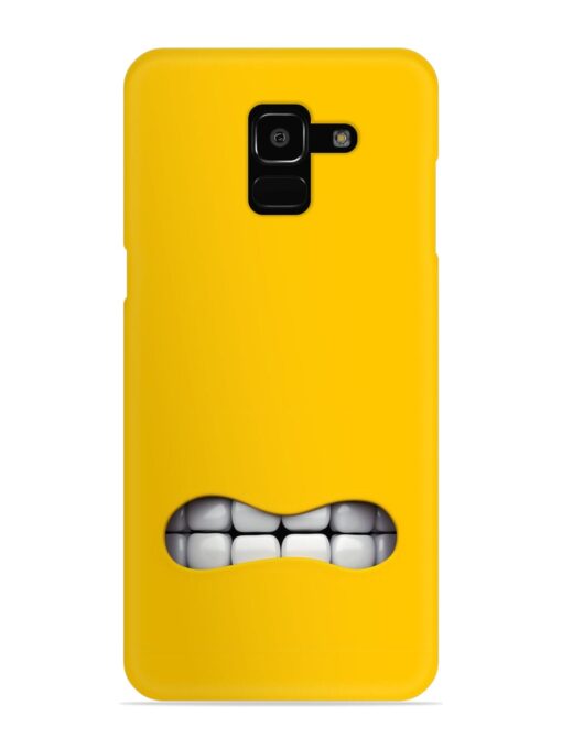 Mouth Character On Snap Case for Samsung Galaxy J6 (2018)