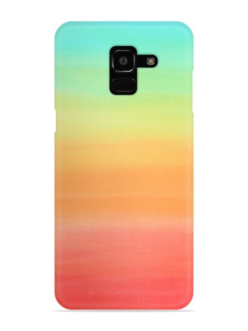 Background Sky Watercolor Snap Case for Samsung Galaxy J6 (2018)