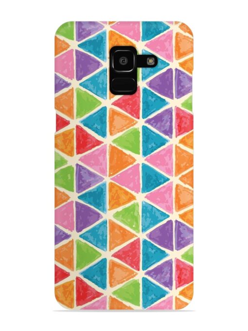 Seamless Colorful Isometric Snap Case for Samsung Galaxy J6 (2018)