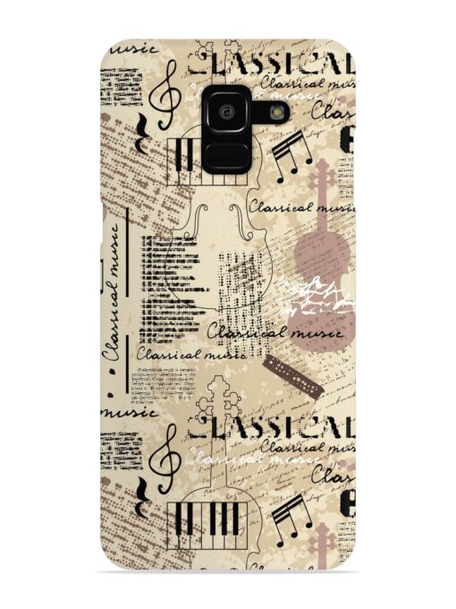 Classical Music Lpattern Snap Case for Samsung Galaxy J6 (2018)