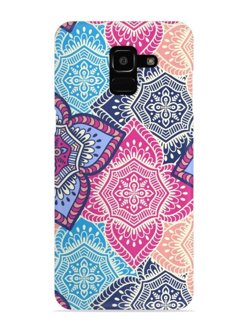 Ethnic Floral Seamless Snap Case for Samsung Galaxy J6 (2018)