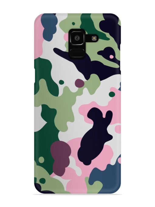 Seamless Funky Camouflage Snap Case for Samsung Galaxy J6 (2018) Zapvi