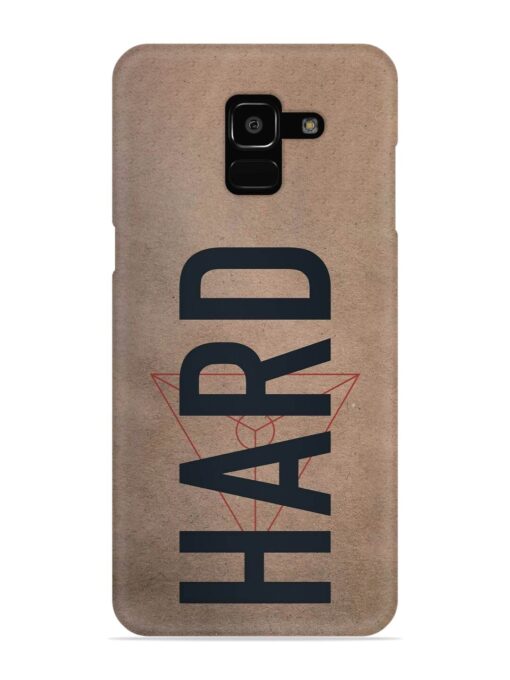 Hard Typo Snap Case for Samsung Galaxy J6 (2018)