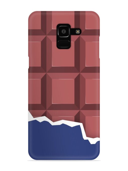 Chocolate Vector Art Snap Case for Samsung Galaxy J6 (2018)