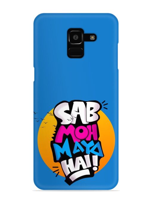 Sab Moh Moya Snap Case for Samsung Galaxy J6 (2018)