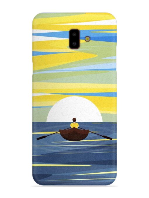 Rowing Person Ferry Paddle Snap Case for Samsung Galaxy J6 Plus Zapvi