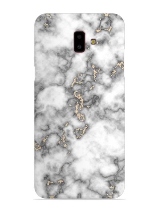 Gray And Gold Marble Snap Case for Samsung Galaxy J6 Plus Zapvi