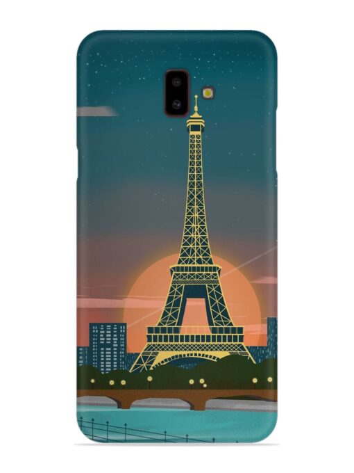 Scenery Architecture France Paris Snap Case for Samsung Galaxy J6 Plus