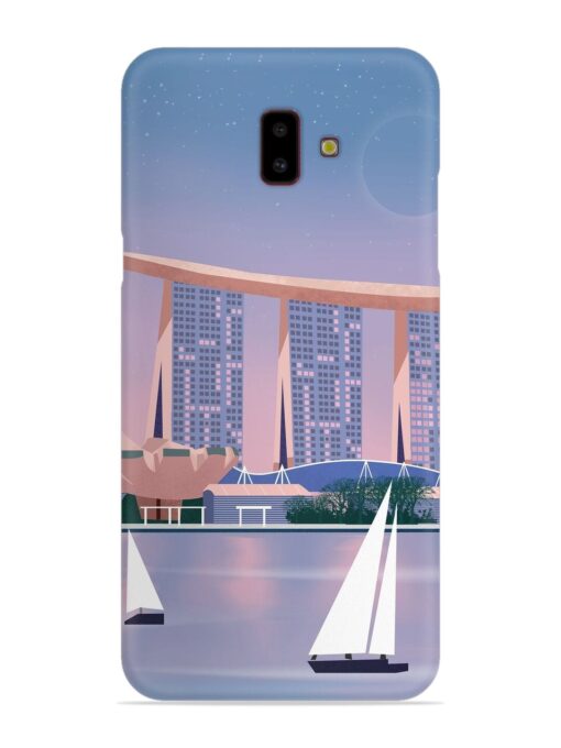 Singapore Scenery Architecture Snap Case for Samsung Galaxy J6 Plus Zapvi