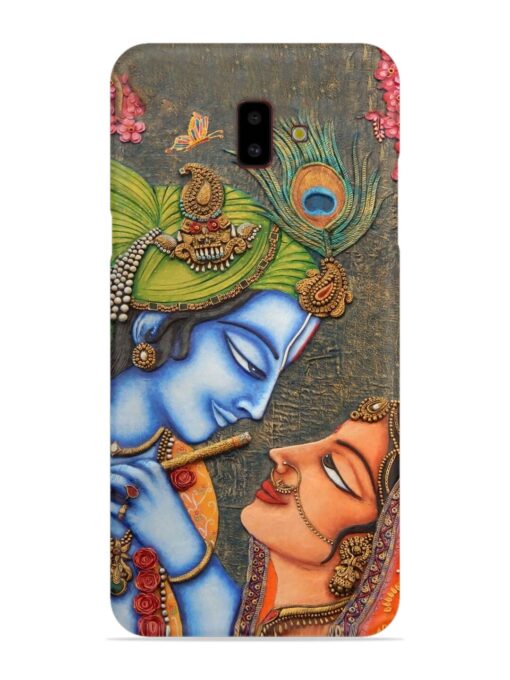 Lord Radha Krishna Flute Art Snap Case for Samsung Galaxy J6 Plus Zapvi