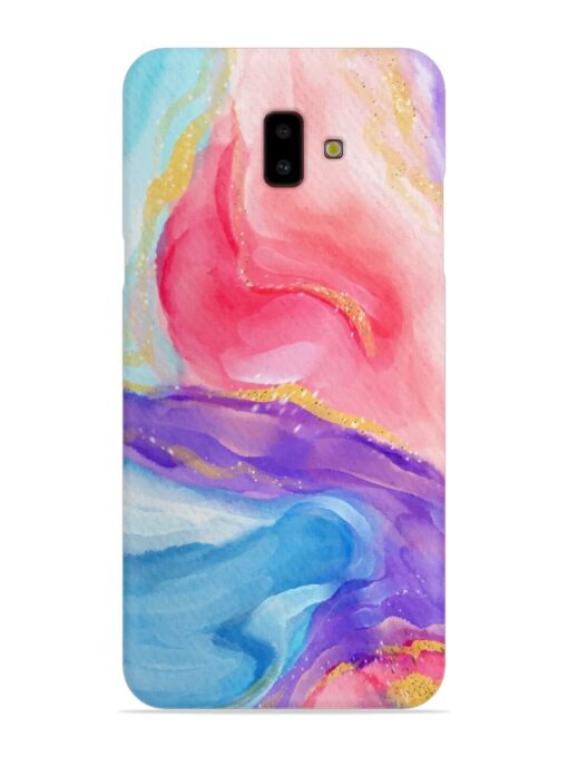 Watercolor Gradient Snap Case for Samsung Galaxy J6 Plus Zapvi