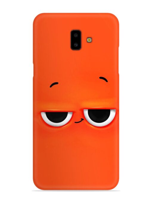 Smiley Face Snap Case for Samsung Galaxy J6 Plus