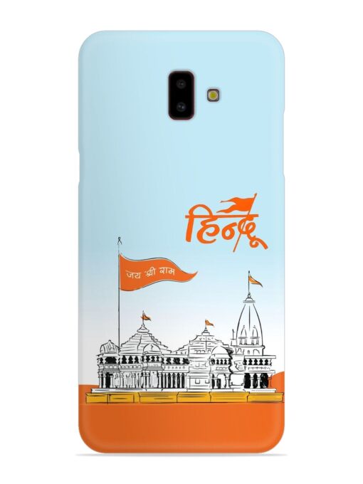 Ram Mandir Hindu Snap Case for Samsung Galaxy J6 Plus Zapvi