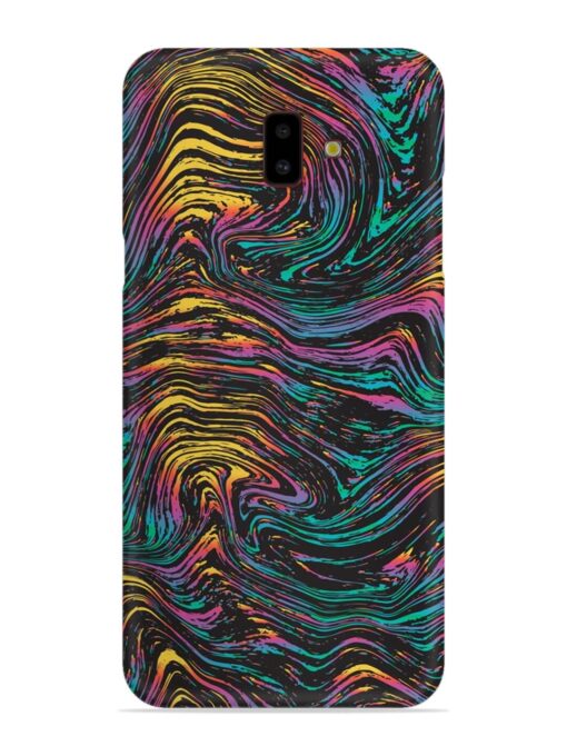 Abstract Liquid Colors Snap Case for Samsung Galaxy J6 Plus Zapvi