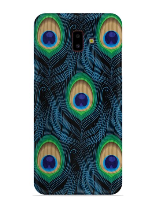 Seamless Pattern Peacock Snap Case for Samsung Galaxy J6 Plus Zapvi