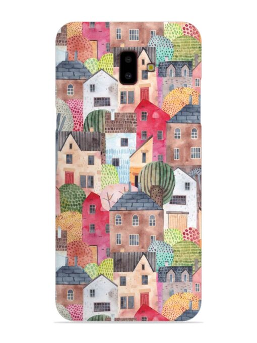 Abstract Seamless Pattern Snap Case for Samsung Galaxy J6 Plus