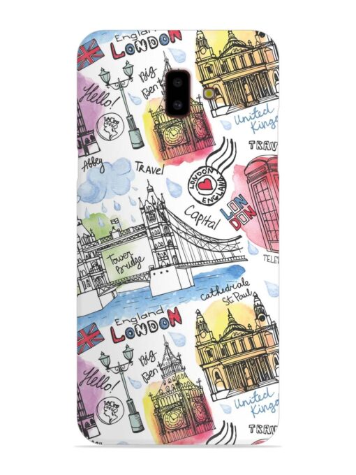 Vector London Landmark Snap Case for Samsung Galaxy J6 Plus