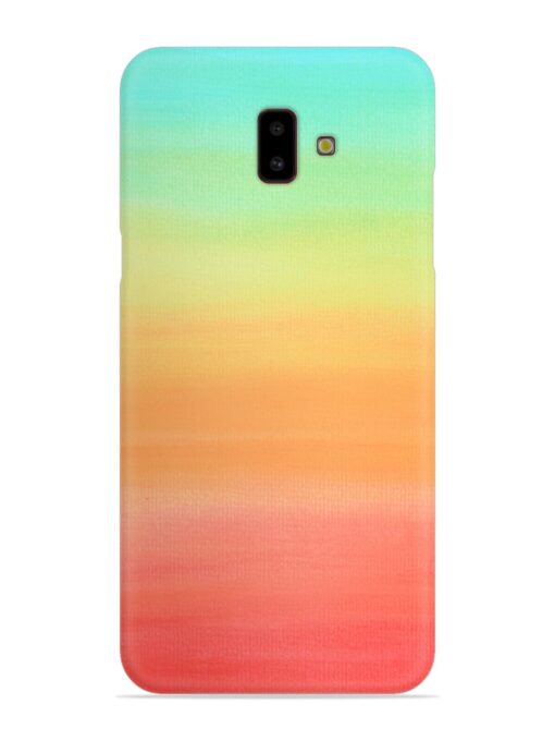 Background Sky Watercolor Snap Case for Samsung Galaxy J6 Plus