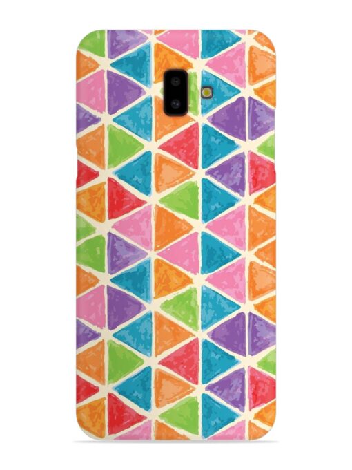 Seamless Colorful Isometric Snap Case for Samsung Galaxy J6 Plus