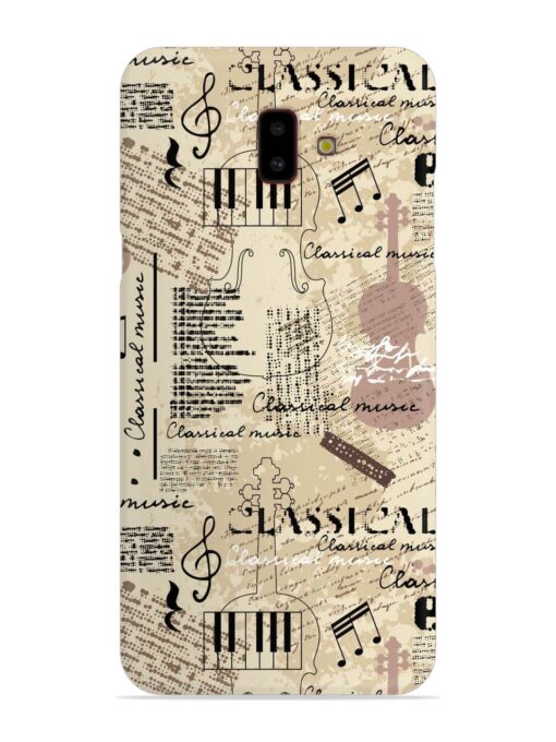 Classical Music Lpattern Snap Case for Samsung Galaxy J6 Plus