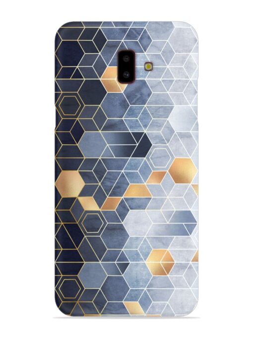 Geometric Abstraction Hexagons Snap Case for Samsung Galaxy J6 Plus