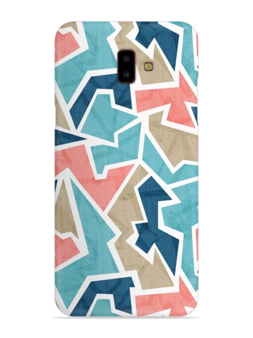 Vintage Geometric Triangle Snap Case for Samsung Galaxy J6 Plus