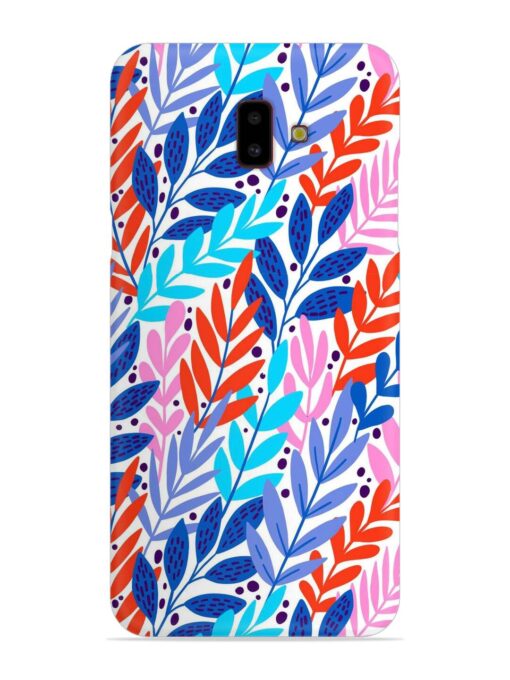 Bright Floral Tropical Snap Case for Samsung Galaxy J6 Plus