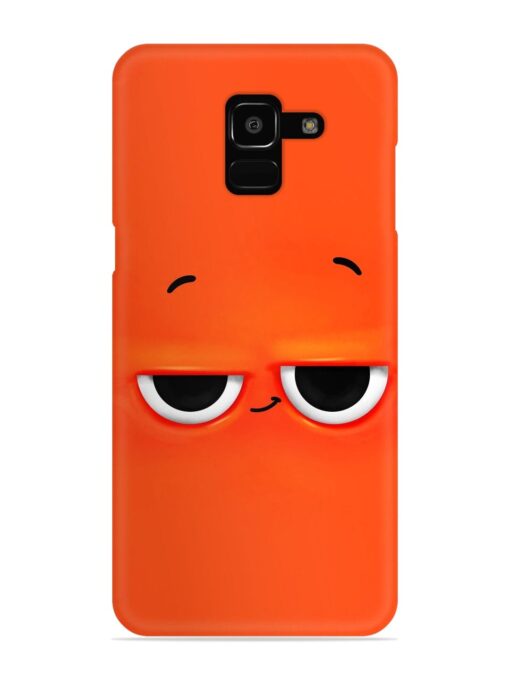 Smiley Face Snap Case for Samsung Galaxy J6 Prime Zapvi