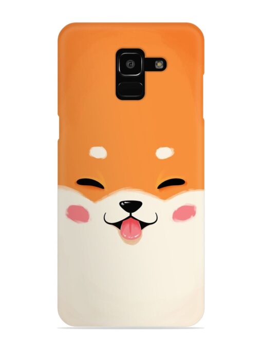 Happy Cat Art Snap Case for Samsung Galaxy J6 Prime Zapvi