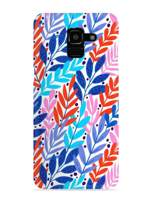 Bright Floral Tropical Snap Case for Samsung Galaxy J6 Prime