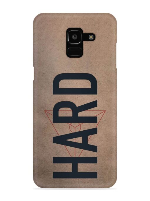 Hard Typo Snap Case for Samsung Galaxy J6 Prime