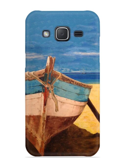 Canvas Painting Snap Case for Samsung Galaxy J7 (2015) Zapvi