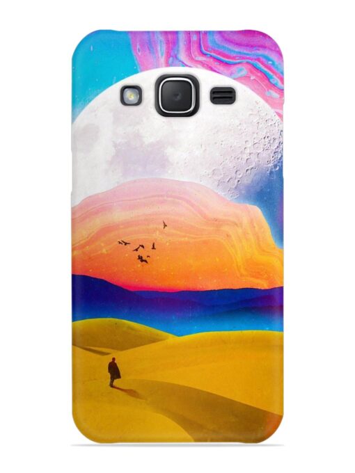 Sandy Desert Snap Case for Samsung Galaxy J7 (2015) Zapvi