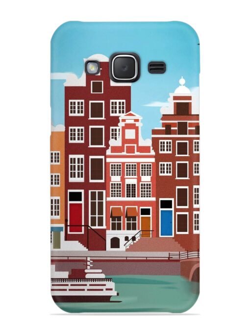 Scenery Architecture Amsterdam Landscape Snap Case for Samsung Galaxy J7 (2015)