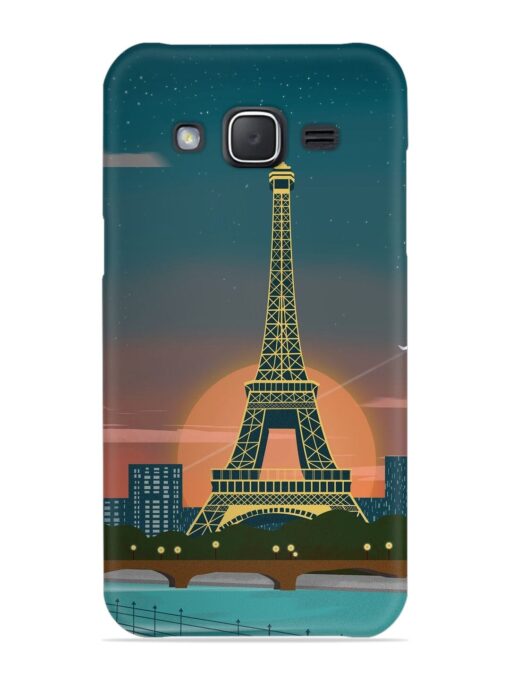 Scenery Architecture France Paris Snap Case for Samsung Galaxy J7 (2015) Zapvi