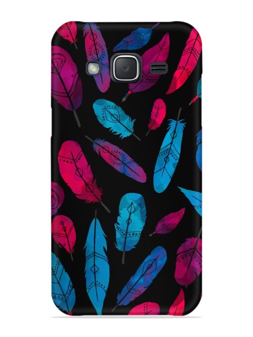 Feather Art Snap Case for Samsung Galaxy J7 (2015) Zapvi