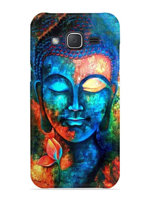 Buddha Painting Snap Case for Samsung Galaxy J7 (2015) Zapvi