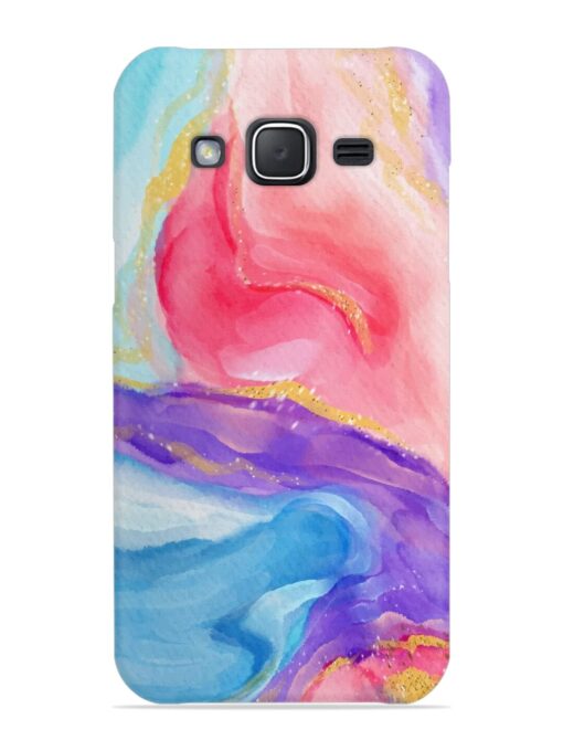 Watercolor Gradient Snap Case for Samsung Galaxy J7 (2015) Zapvi